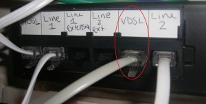 Patch Panel for VDSL2