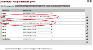 pfSense Interface Assignment