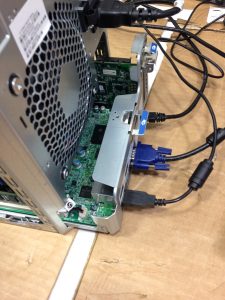 HPE ProLiant Gen8 G1610T Motherboard Removal