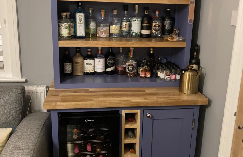 Drinks Cabinet with Wine Fridge