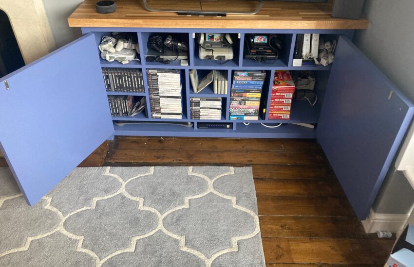 TV and Games Console Cabinet